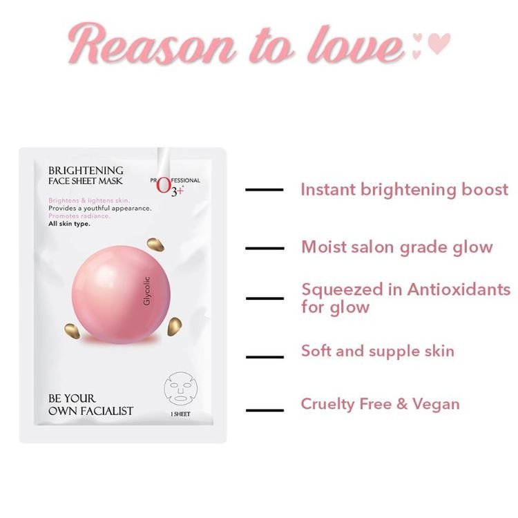 Facialist Brightening Face Sheet Mask With Glycolic