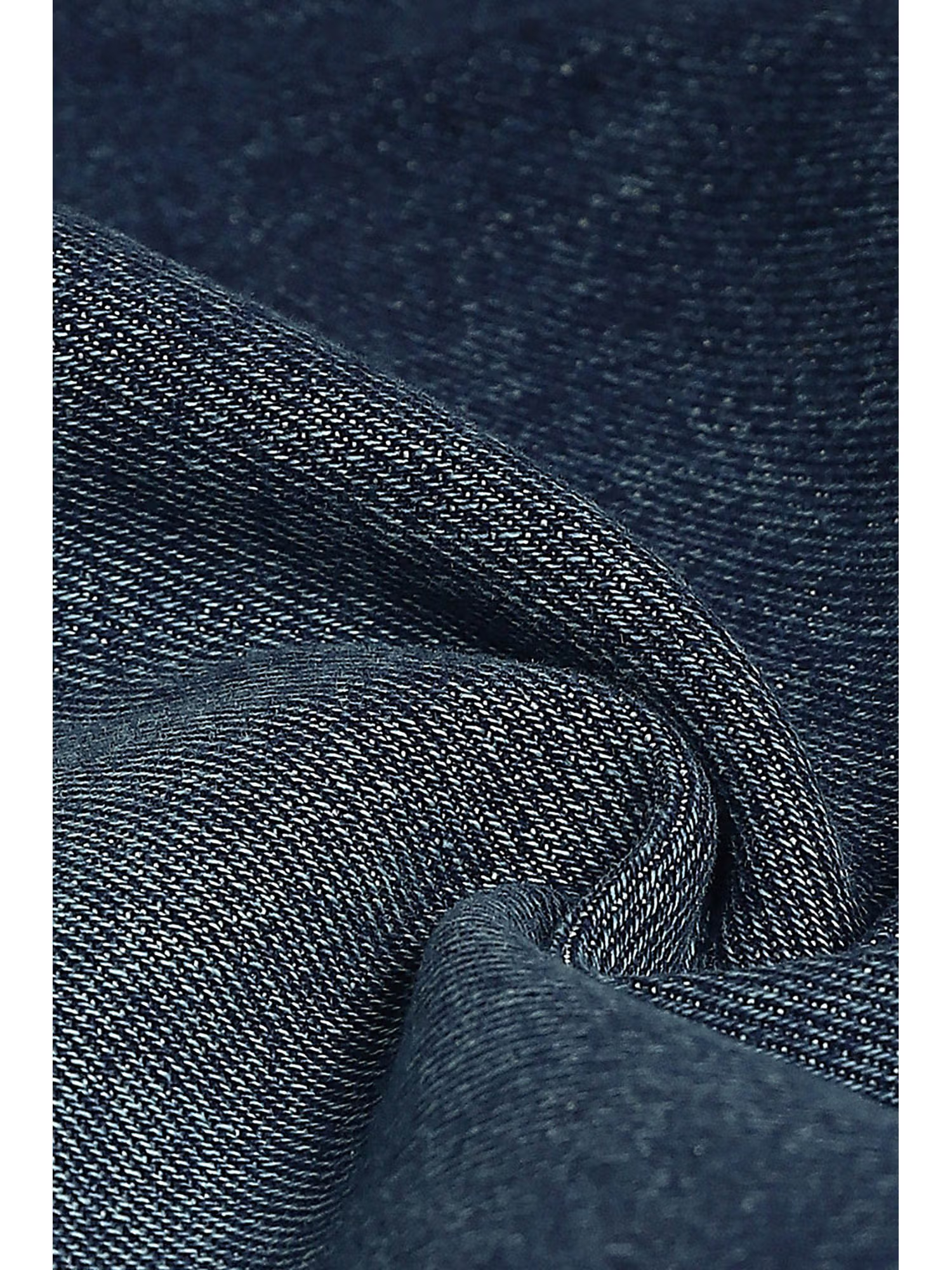 Navy Blue Solid Regular Fit Jeans