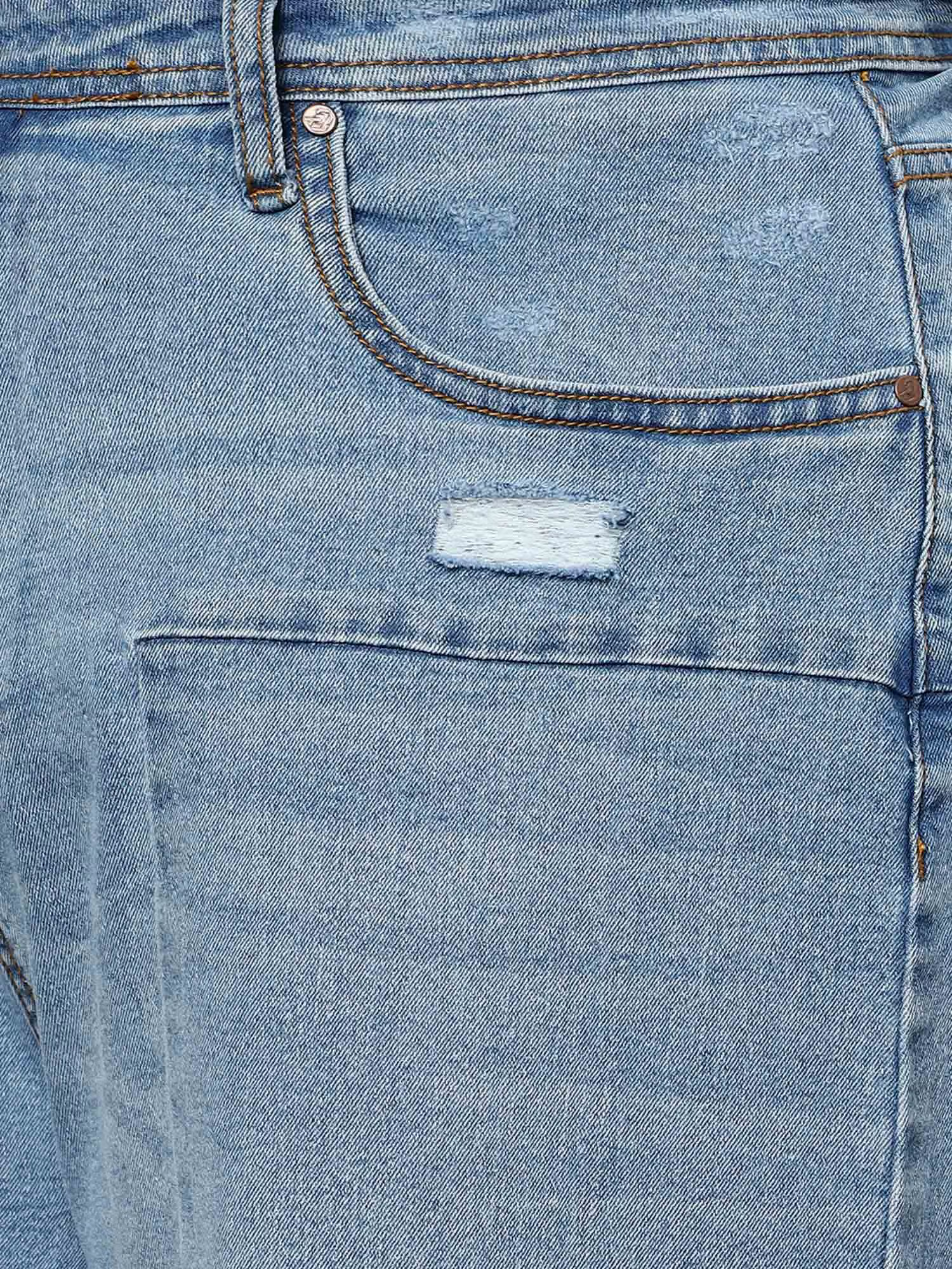 Flared High Rise Stretchable Jeans for Women