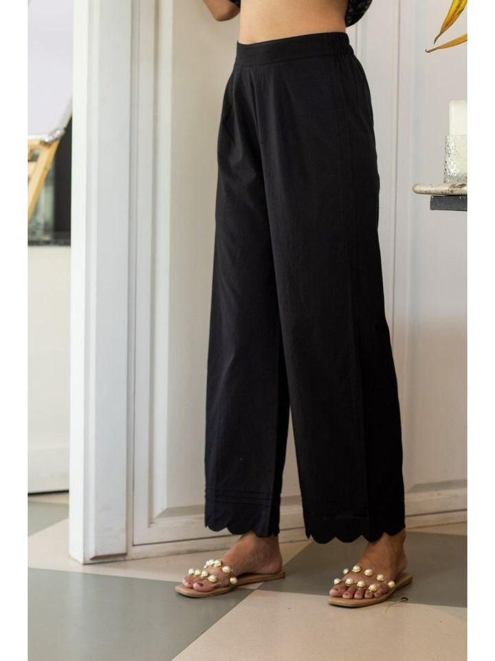 Women Black Stygian Pants