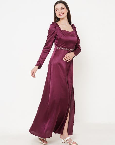 Embellished Gown Dress