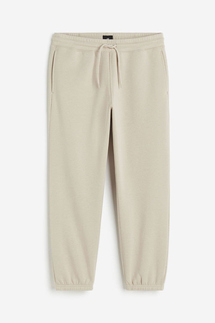 H&M Men Beige Relaxed Fit jogger