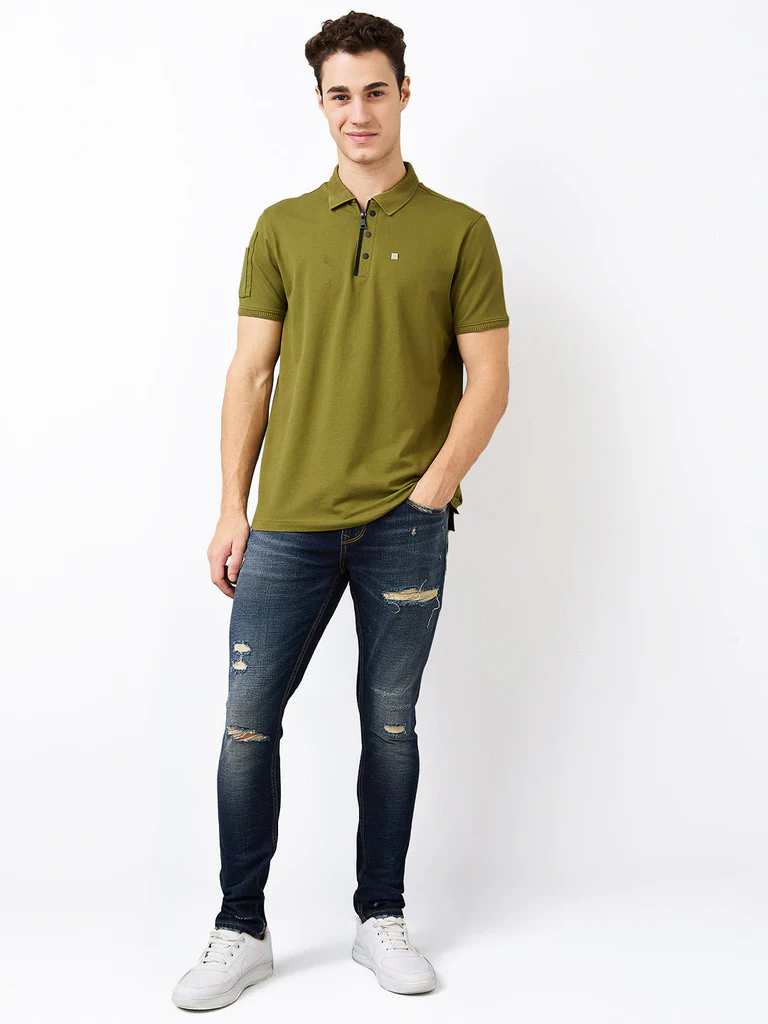 Men Jeans Slim Fit Low Rise