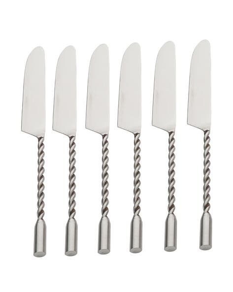 Set of 6 Knives with Matt Fin