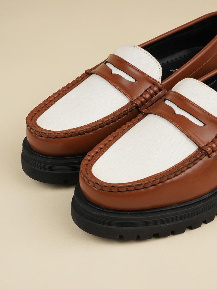Women Dr. Storm Tan Loafers