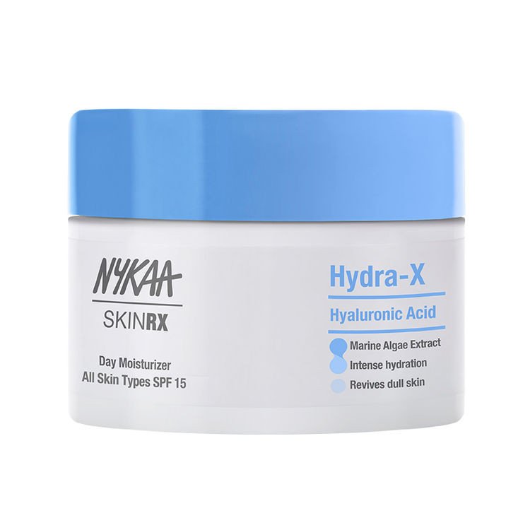 Nykaa Combo set-  Hyaluronic Acid Face Day Moisturizer, SKINRX  9 in 1 Anti-Aging Face Serum ,SKINRX Ceramide Barrier Repair  Night Moisturizer, Naturals Saffron & Honey Face Scrub, Naturals Reetha &