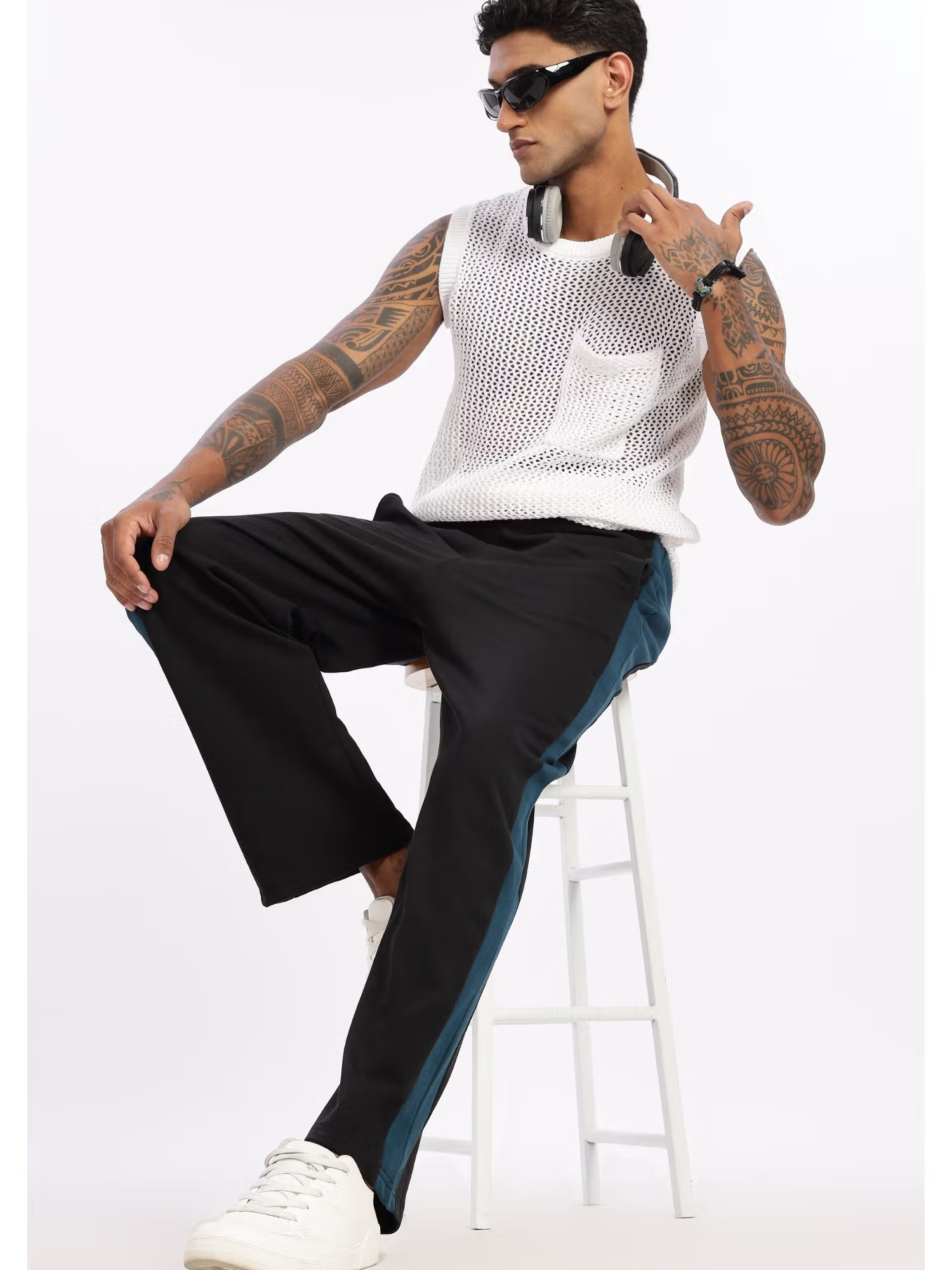 Black Sapphire Relaxed Fit Trackpant