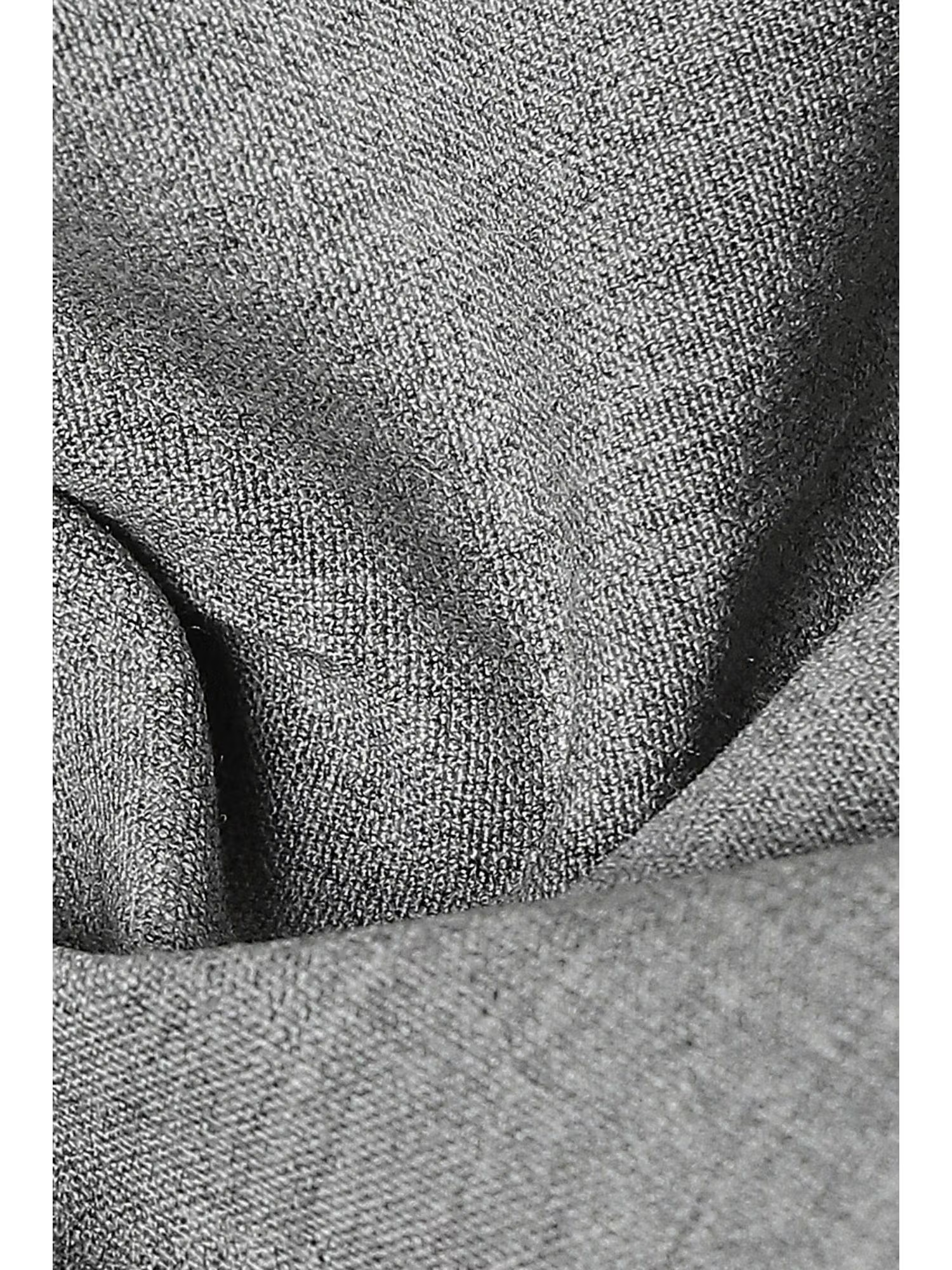 Men Grey Textured Trousers