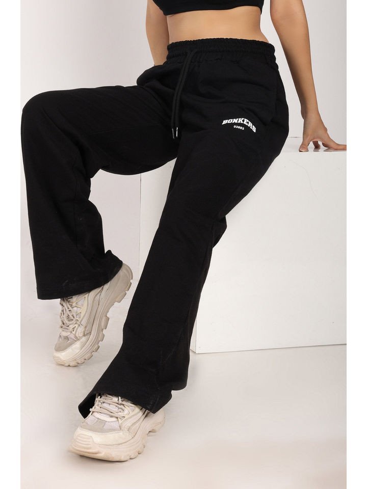 Peach Pink Solid Pant