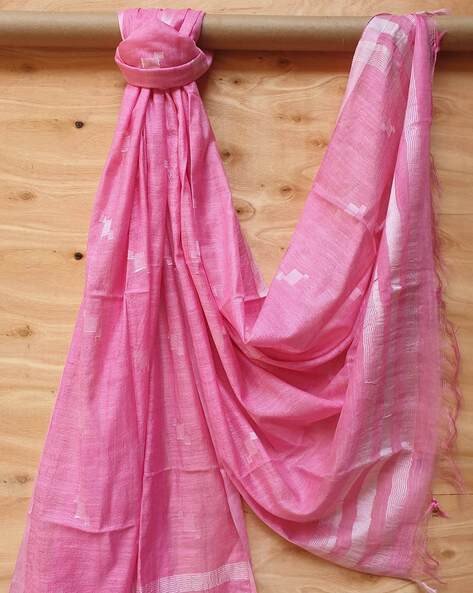 Handloom Woven Cotton Dupatta