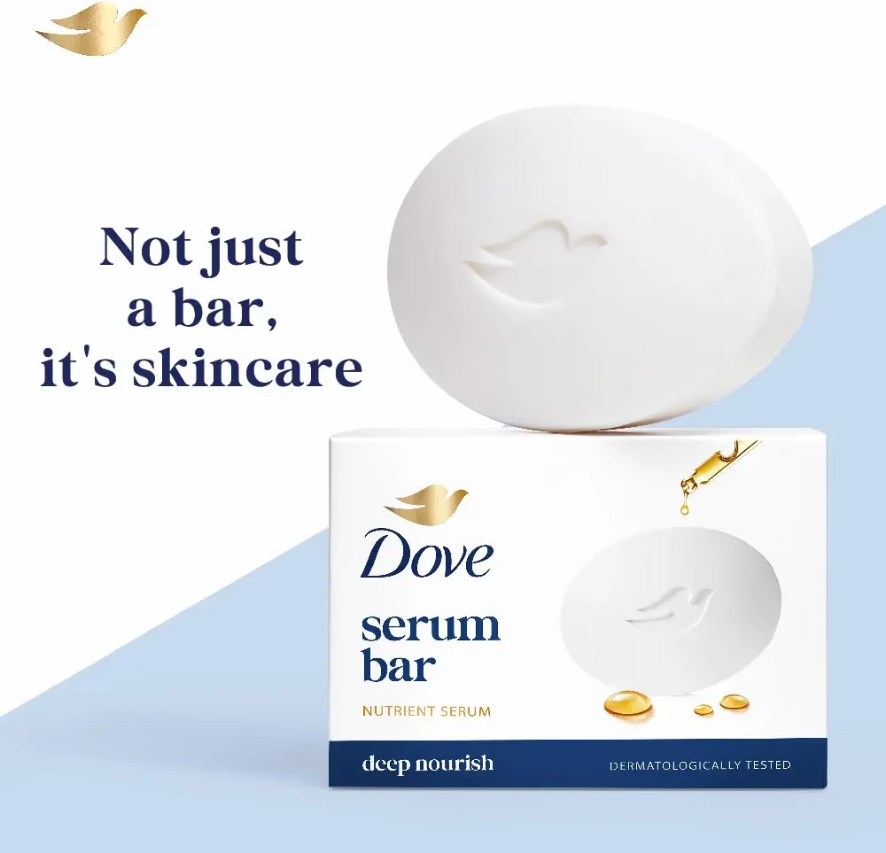 Dove Serum Bar | with Nutrient Serum | Deep Nourish |