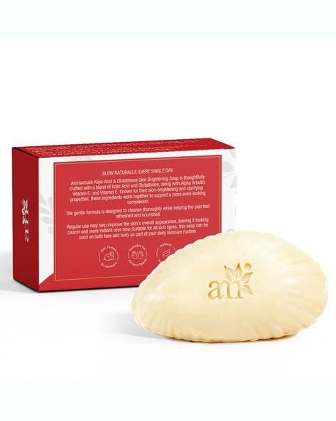 Aroma Musk Kojic Acid Soap with Glutathione