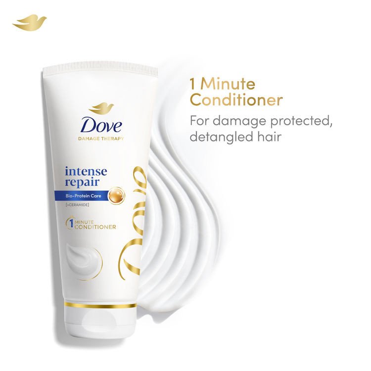 Dove Intense Repair Conditioner with Keratin Actives to Smoothen Strengthen Damaged Hair