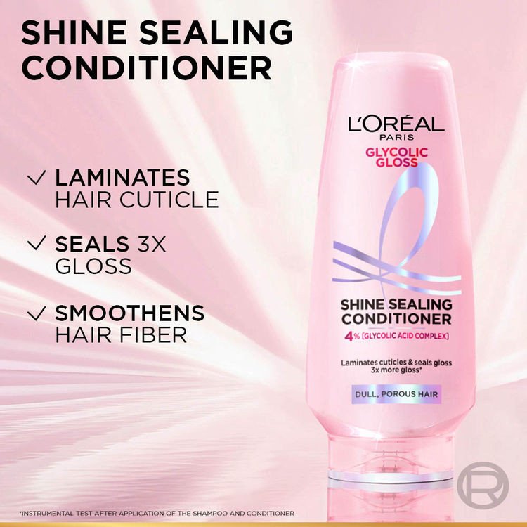 L'Oreal Paris Glycolic Gloss Shine Sealing Conditioner