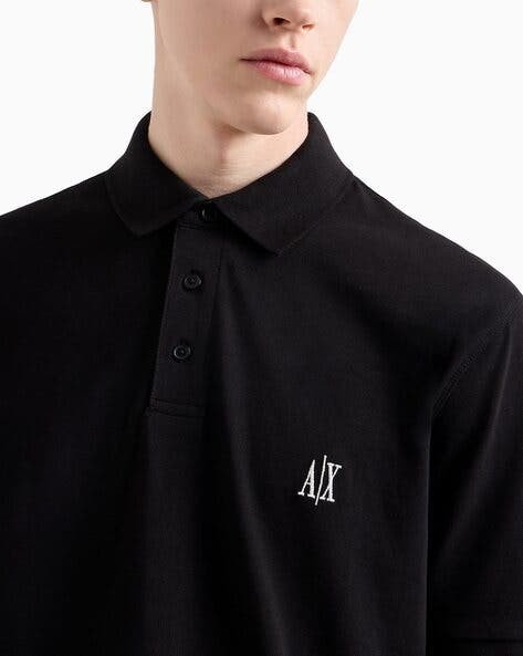 ARMANI EXCHANGE Men Half-Sleeves Icon Project Polo t-shirt