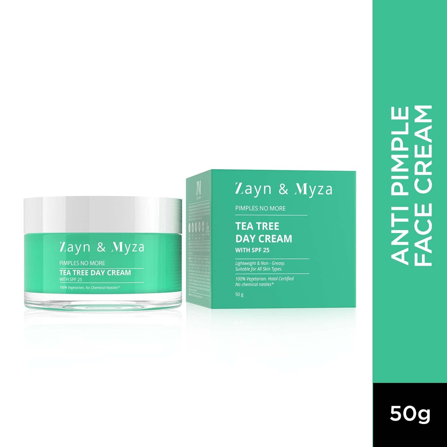 Zayn & Myza Tea Tree Day Cream With spf 25 (50g)