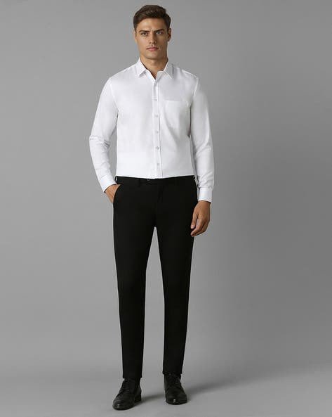 LOUIS PHILIPPE Men Slim Fit Full Sleeves