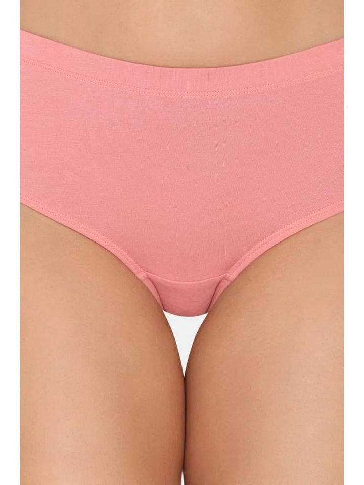 Zivame Medium Rise Full Coverage Hipster Panty - Multicolor (Pack of 5)