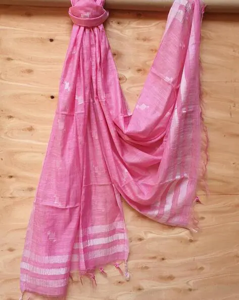 Handloom Woven Cotton Dupatta