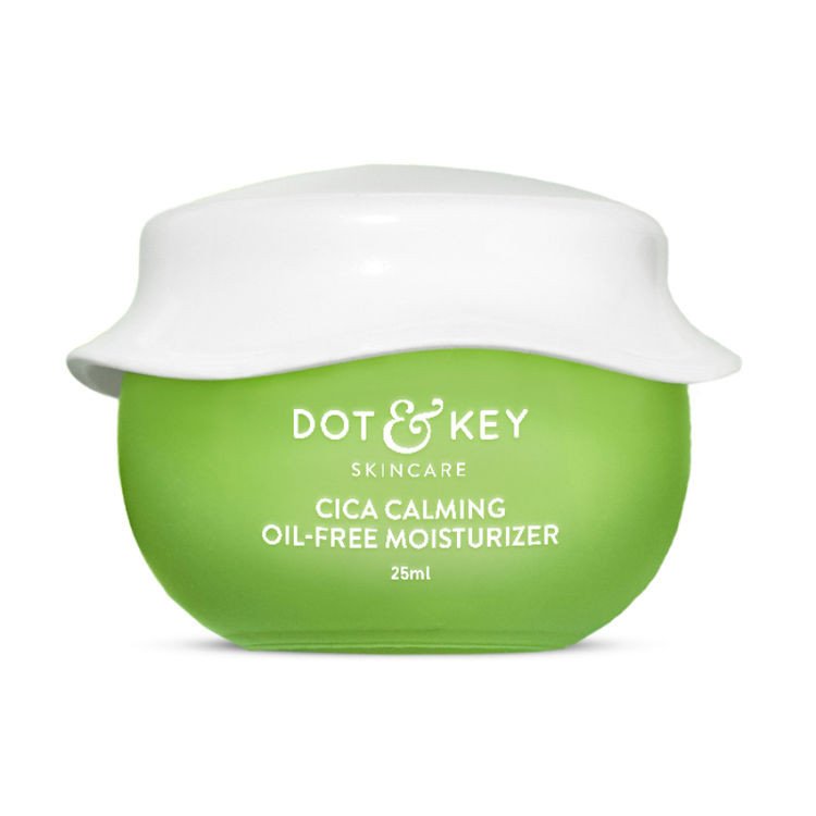 Dot & Key Cica Calming Skin Renewing Night Gel, Niacinamide & Green Tea, Heals Acne & Soothes Skin
