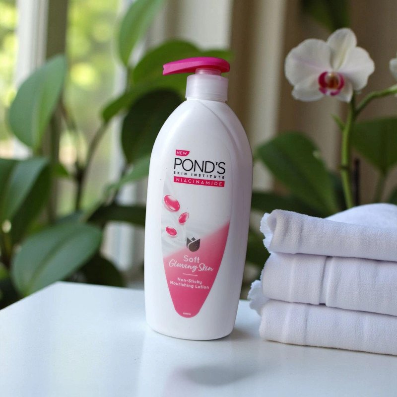 2 Product combo Ponds Body Lotion, Mamaearth Face Cream