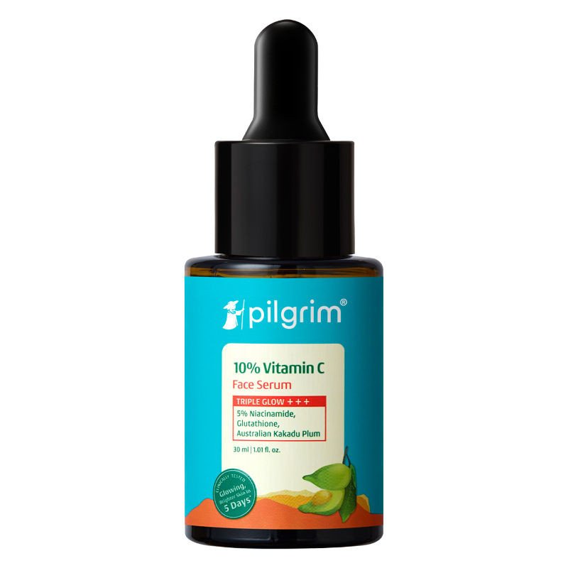 Pilgrim 10% Vitamin C Face Serum For Daily Brightness 5% Niacinamide