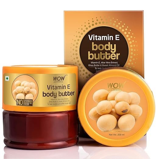 Wow Skin Science Vitamin E Body Butter - 200 ml MRP 499/-
